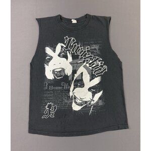 Vintage Y2K Twiztid Wicked Hip Hop Detroit Michigan Black Medium Sleeveless Tee